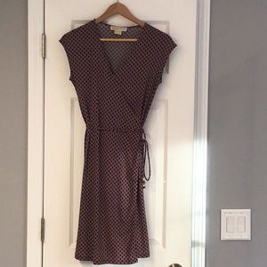 MICHAEL KORS WRAP DRESS PETITE SMALL